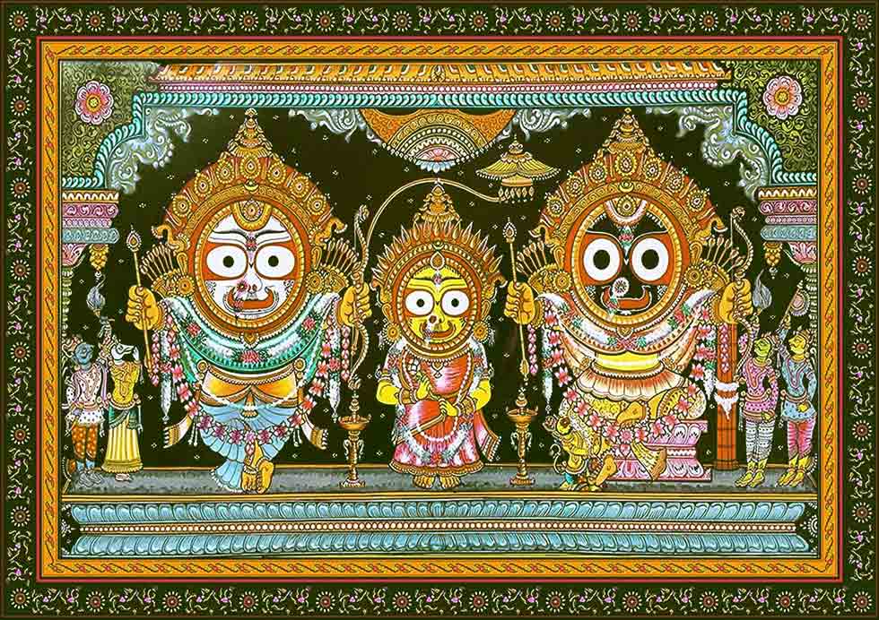 Traditional Pattachitra art of Odisha