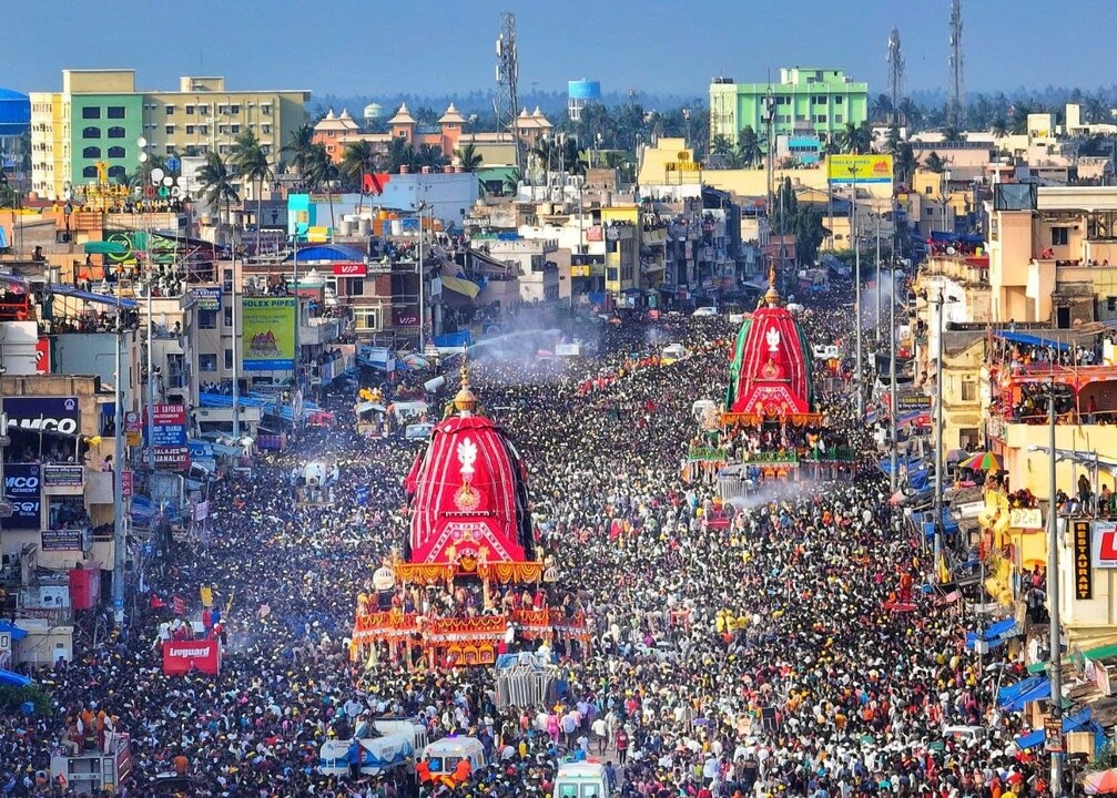 Rath Yatra festival in Puri