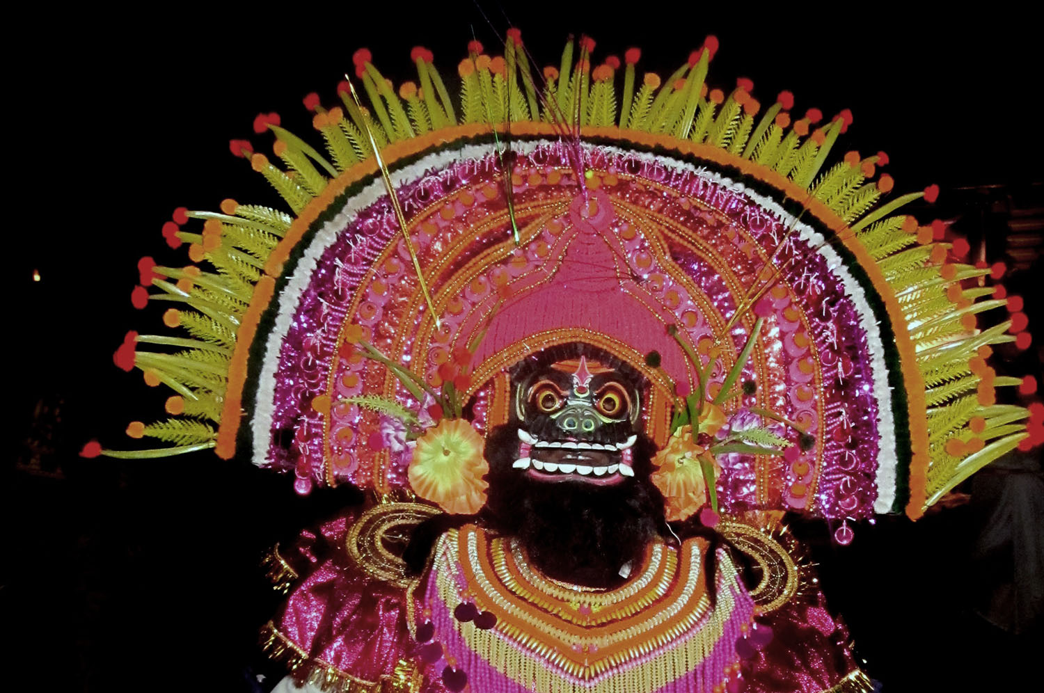 Festivals in Odisha - Chhau dance performance